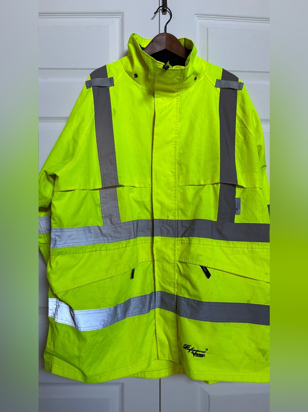 Viking Professional Journeyman 300D Hi Vis Safety Jacket Class 3 3XL